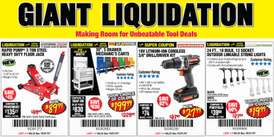 Shop at Harbor Freight - October 2019 Coupon Book at Harbor Freight Tools