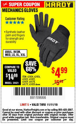 Mechanic's Gloves X-Large 