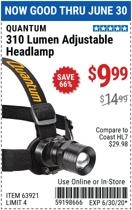 310 Lumen Headlamp