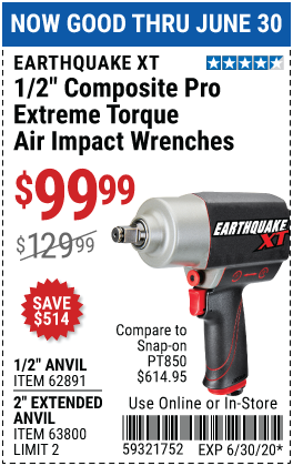 1/2 in. Composite Xtreme Torque Air Impact Wrench