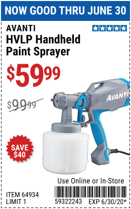 Handheld HVLP Paint & Stain Sprayer