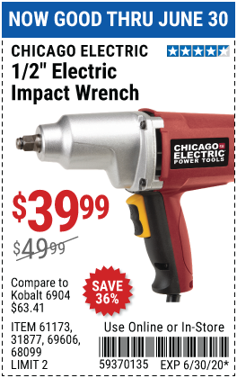 7 Amp Corded 1/2 in. Impact Wrench