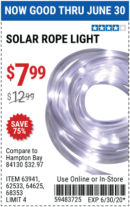 SOLAR ROPE LIGHT