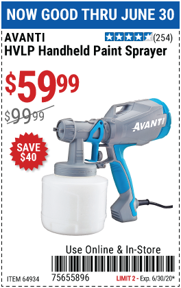 Handheld HVLP Paint & Stain Sprayer