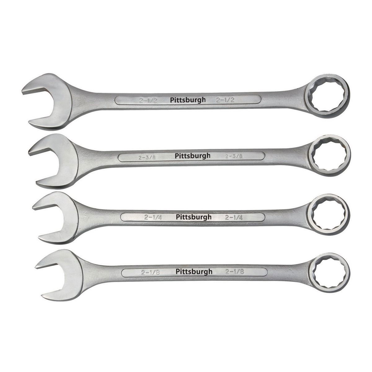 PITTSBURGH SAE Super Jumbo Combination Wrench Set 4 Pc. - Item 01965 / 61511