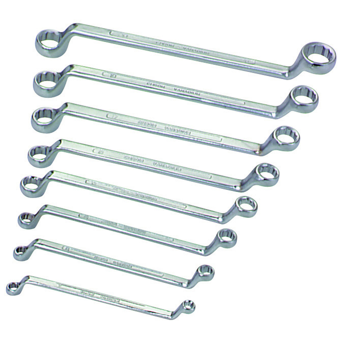 PITTSBURGH SAE Offset Box Wrench Set 8 Pc. - Item 32041