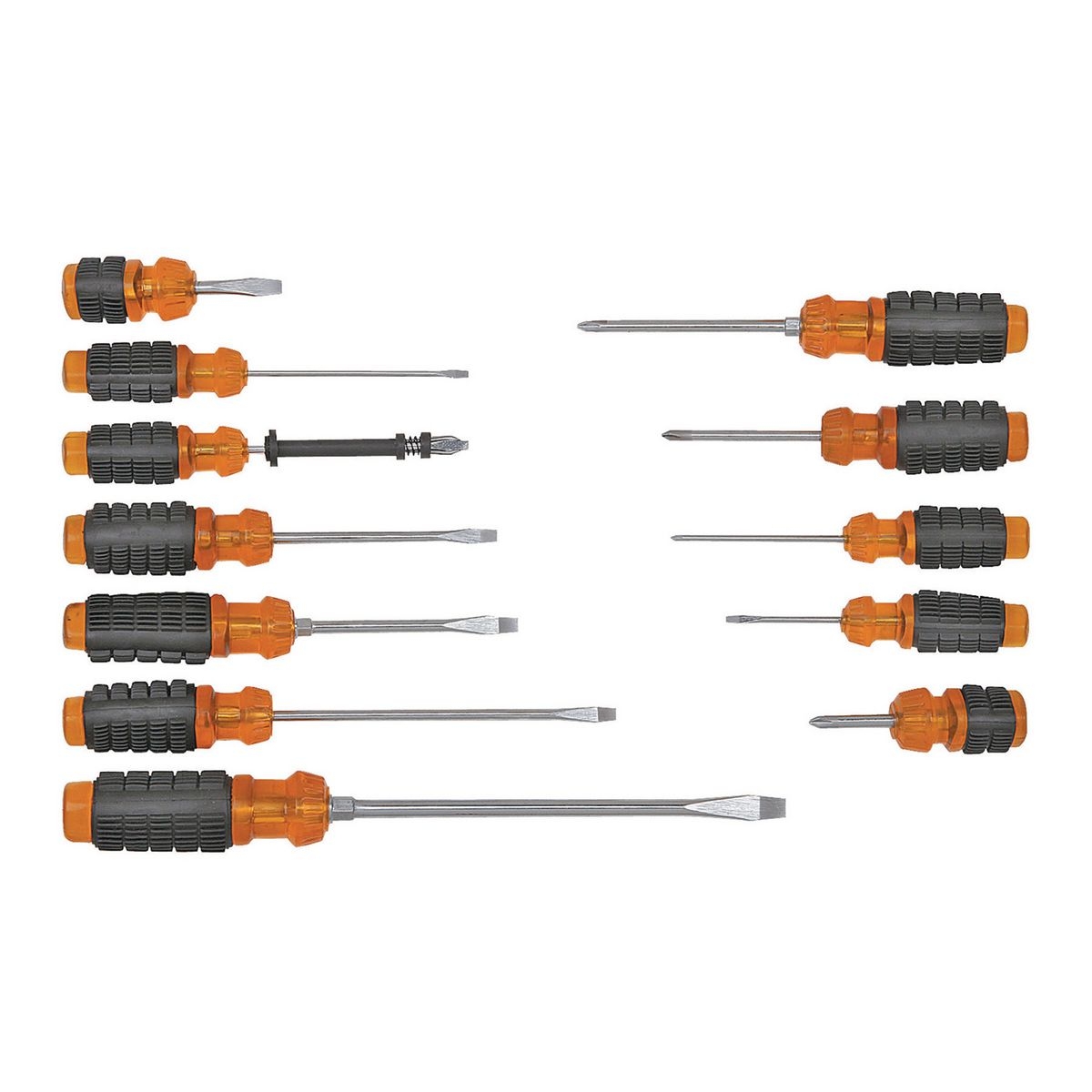 PITTSBURGH Cushion Grip Screwdriver Set 12 Pc. - Item 61344 / 62727 / 68868 / 69421