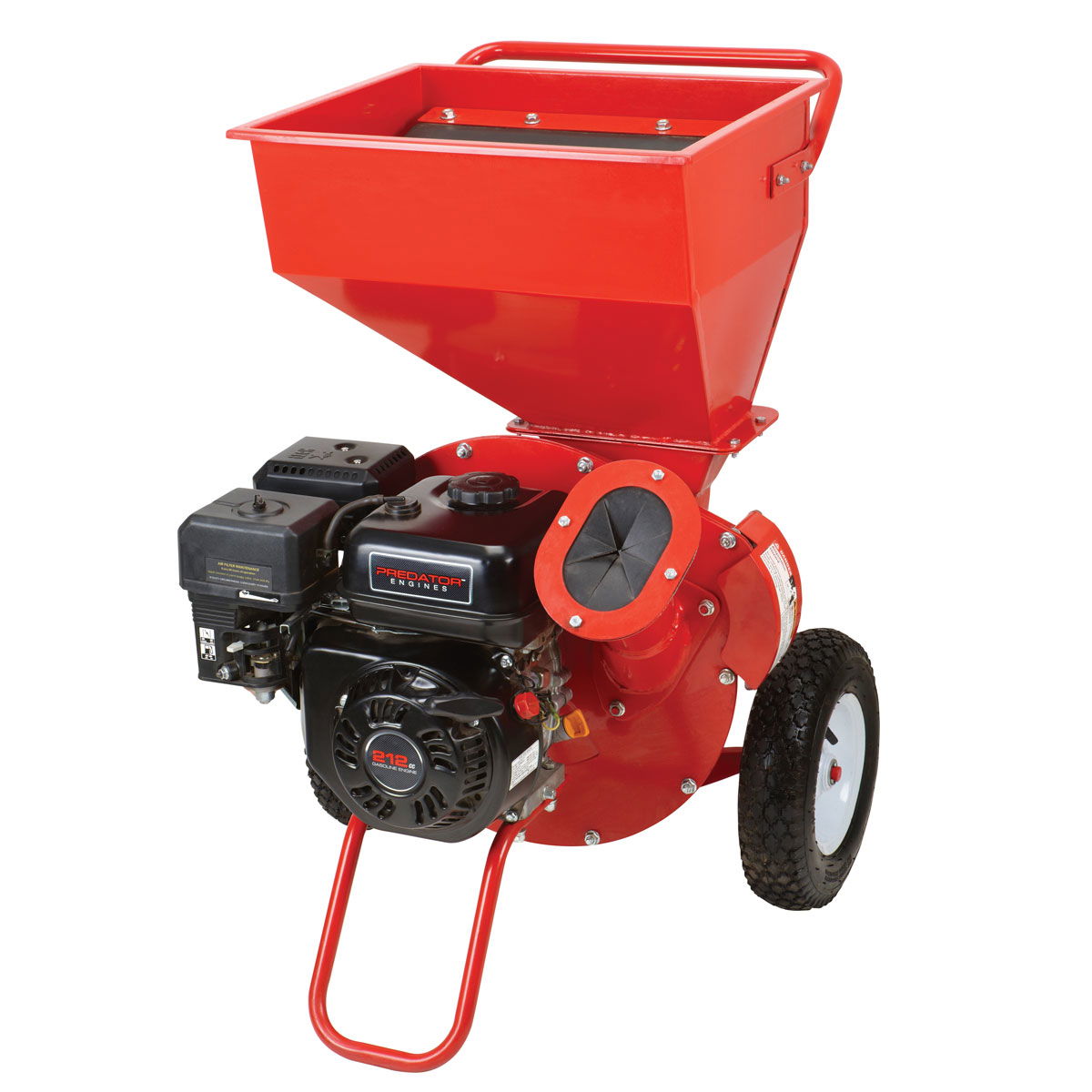 PREDATOR 6.5 HP (212cc) Chipper Shredder - Item 62323 / 64062