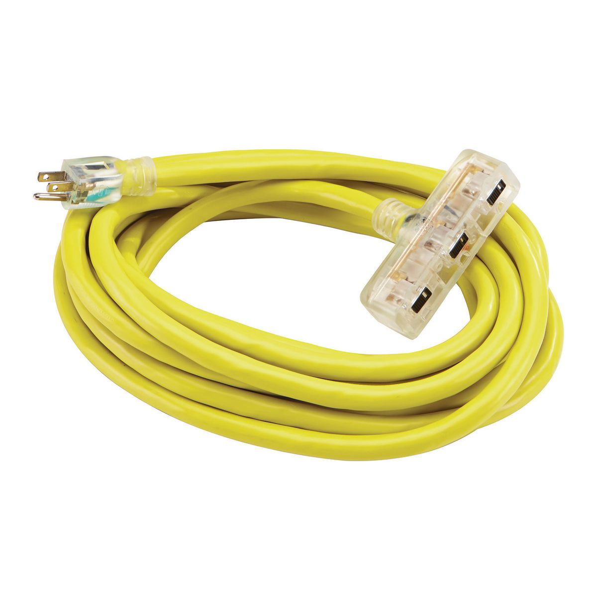 VANGUARD 25 Ft. x 10 Gauge Triple Tap Extension Cord - Item 62911 / 61993 / 62914 / 66495