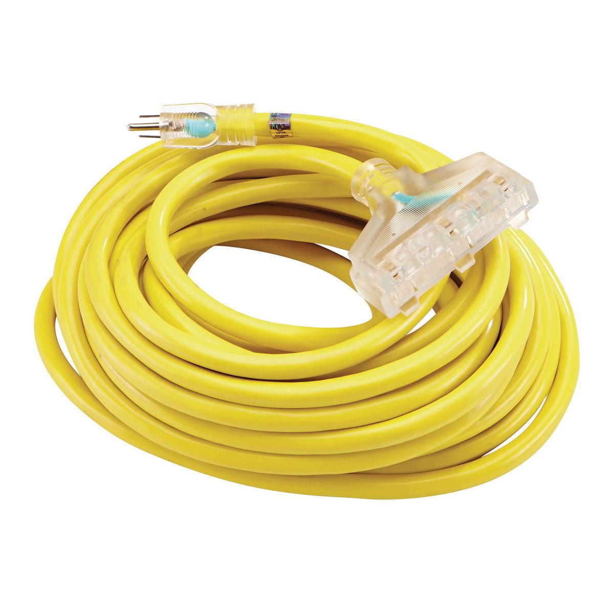 VANGUARD 50 Ft. x 10 Gauge Triple Tap Extension Cord - Item 62916 / 62153 / 62917 / 93670