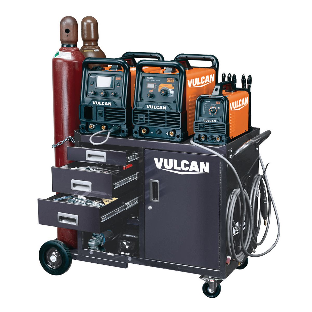 VULCAN Heavy Duty Large Welding Cabinet - Item 63179 / 56741