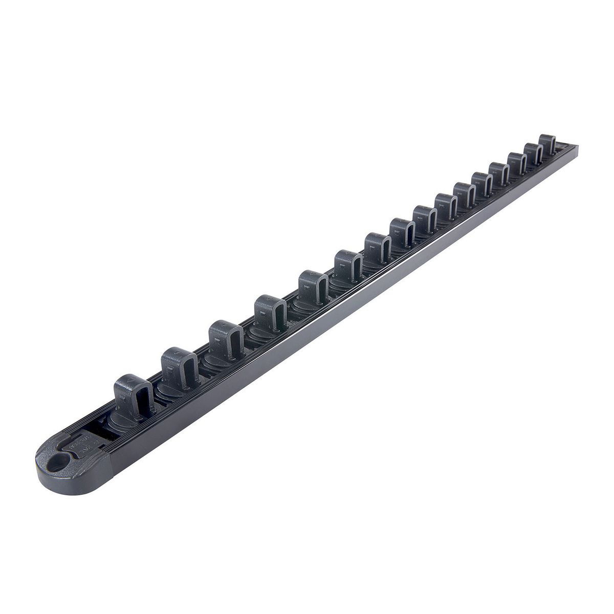 U.S. GENERAL 1/2 in. Magnetic Socket Rail with Twist Lock- Black - Item 64998