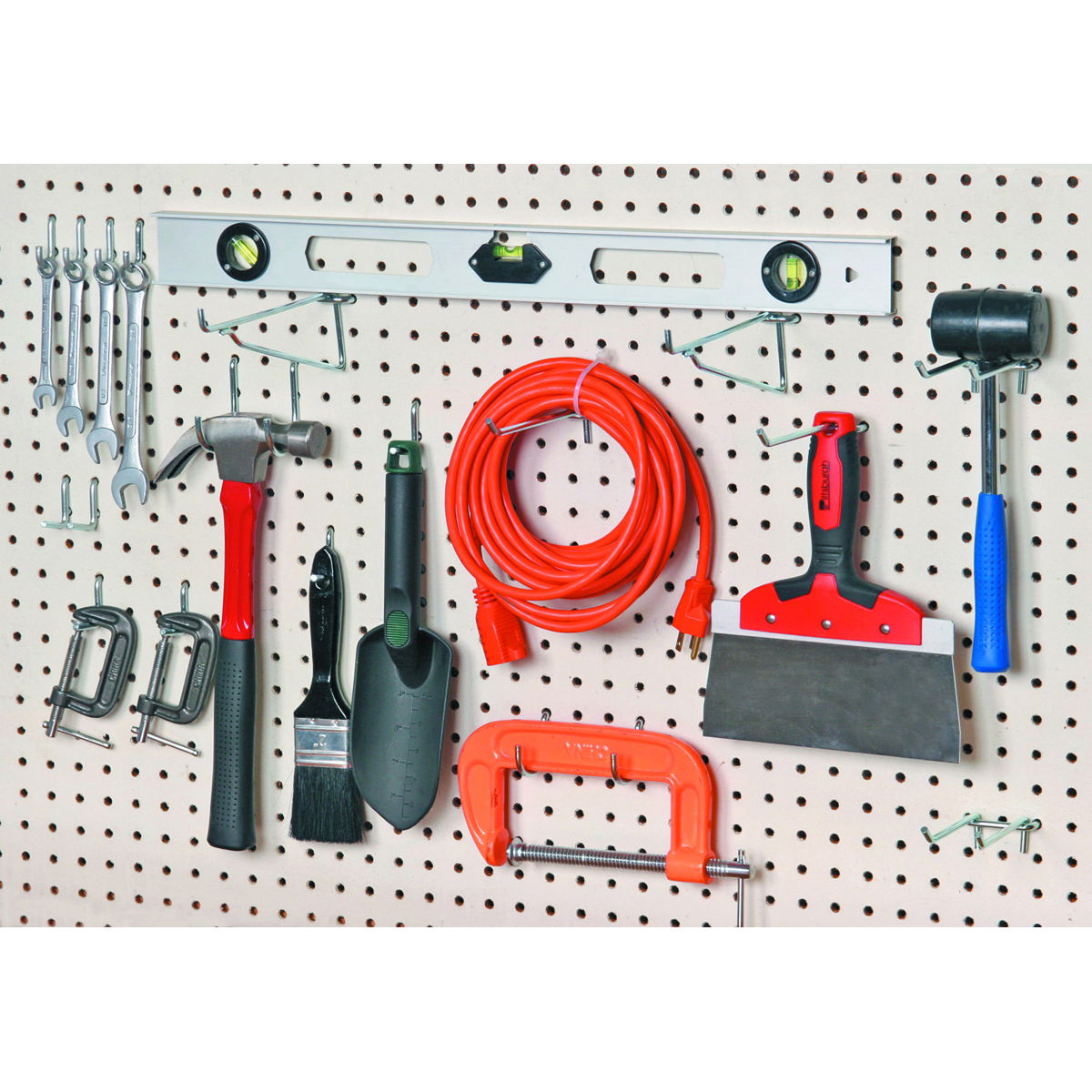 STOREHOUSE 1/4 In Pegboard Hooks 32 Pc. - Item 65295