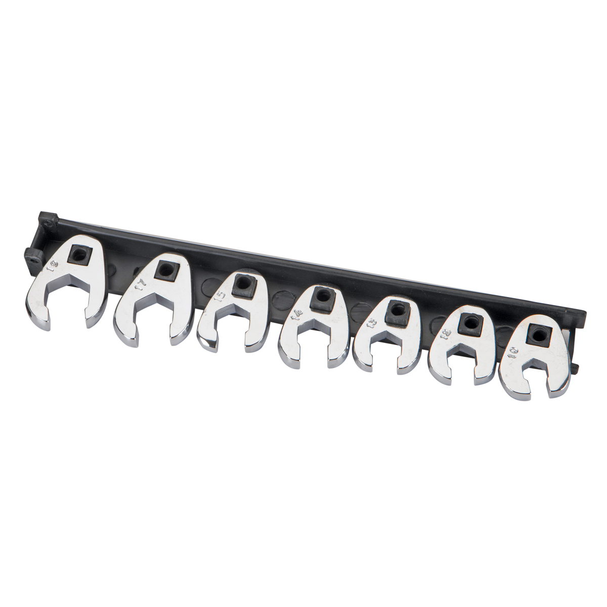 PITTSBURGH 3/8 in. Metric Crowfoot Flare Nut Wrench Set 7 Pc. - Item 68999