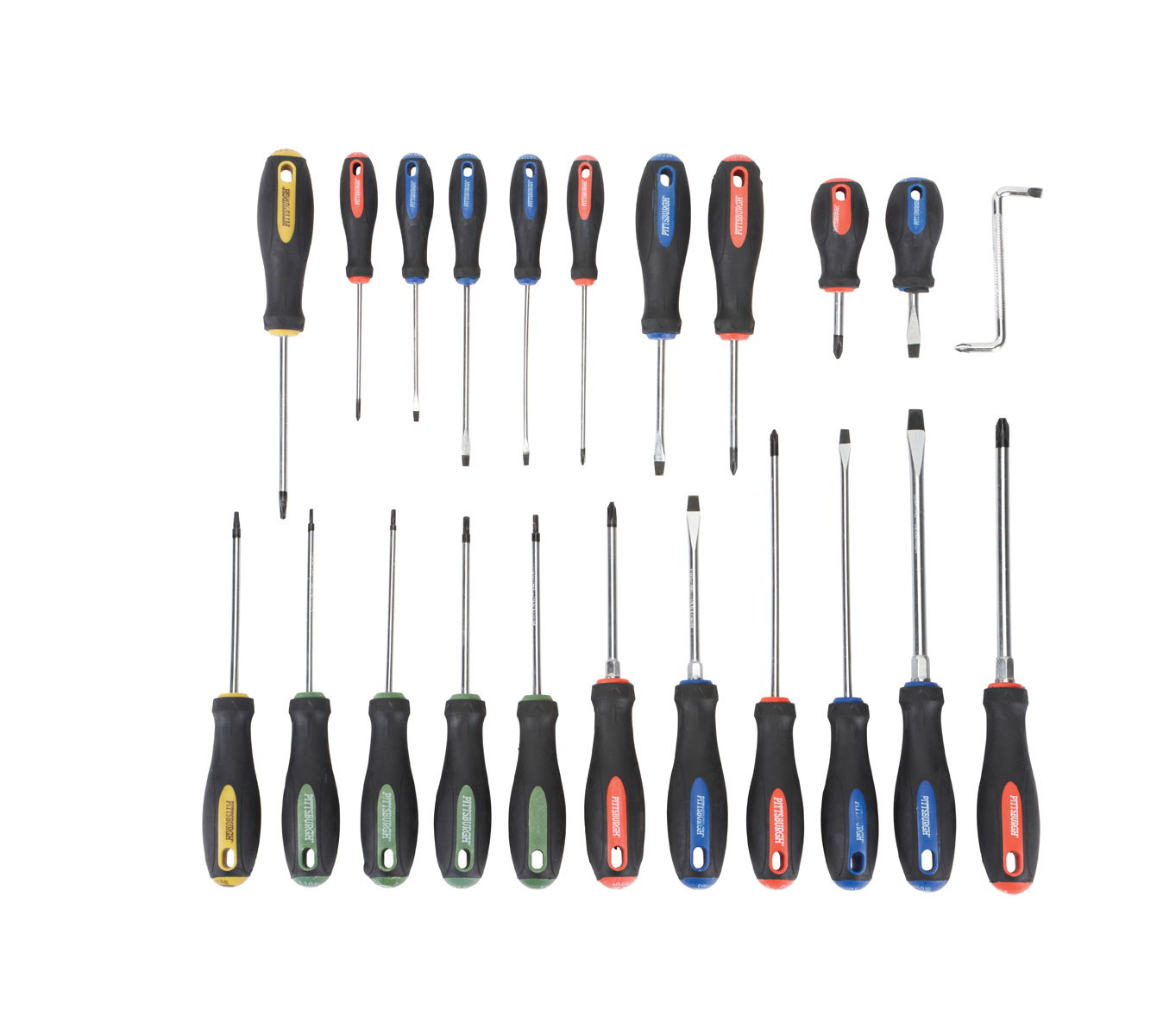 PITTSBURGH Screwdriver Set 22 Pc. - Item 69420 / 95114