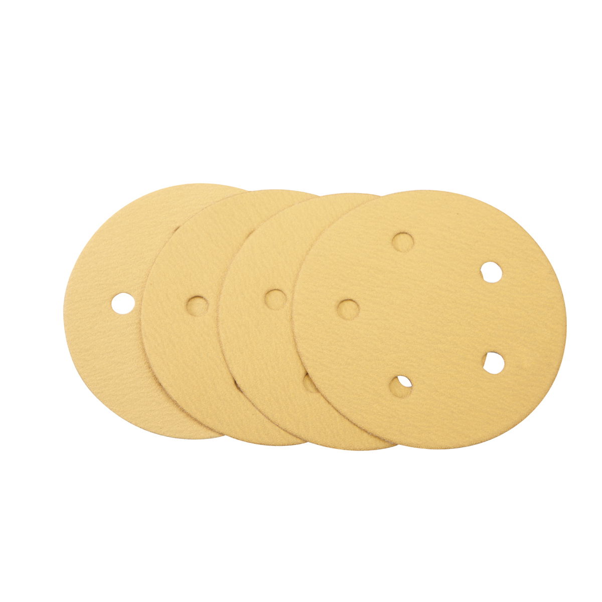 WARRIOR 5 in. 150 Grit Hook and Loop Sanding Discs 4 Pk. - Item 69999 / 94231