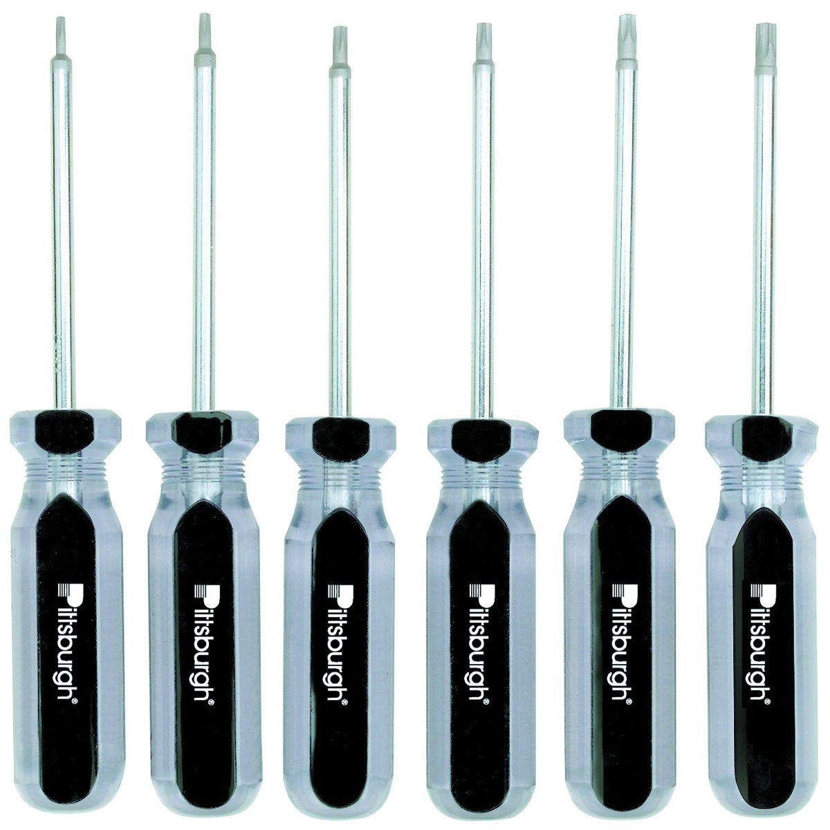 PITTSBURGH 6 Pc Star Bit Screwdriver Set - Item 94757