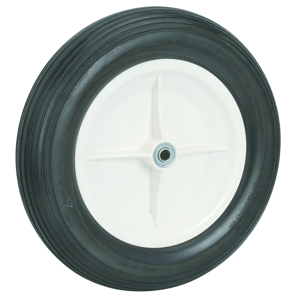 ONE STOP GARDENS 16 in. Flat-free Tire with ABS Hub - Item 95679