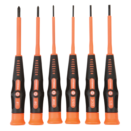 PITTSBURGH Precision Electrical Screwdriver Set 6 Pc. - Item 96075