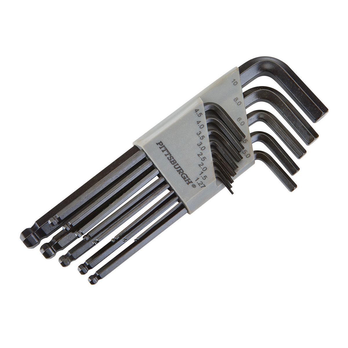 PITTSBURGH Metric Ball End Hex Key Set 13 Pc. - Item 96416 / 01915 / 61966