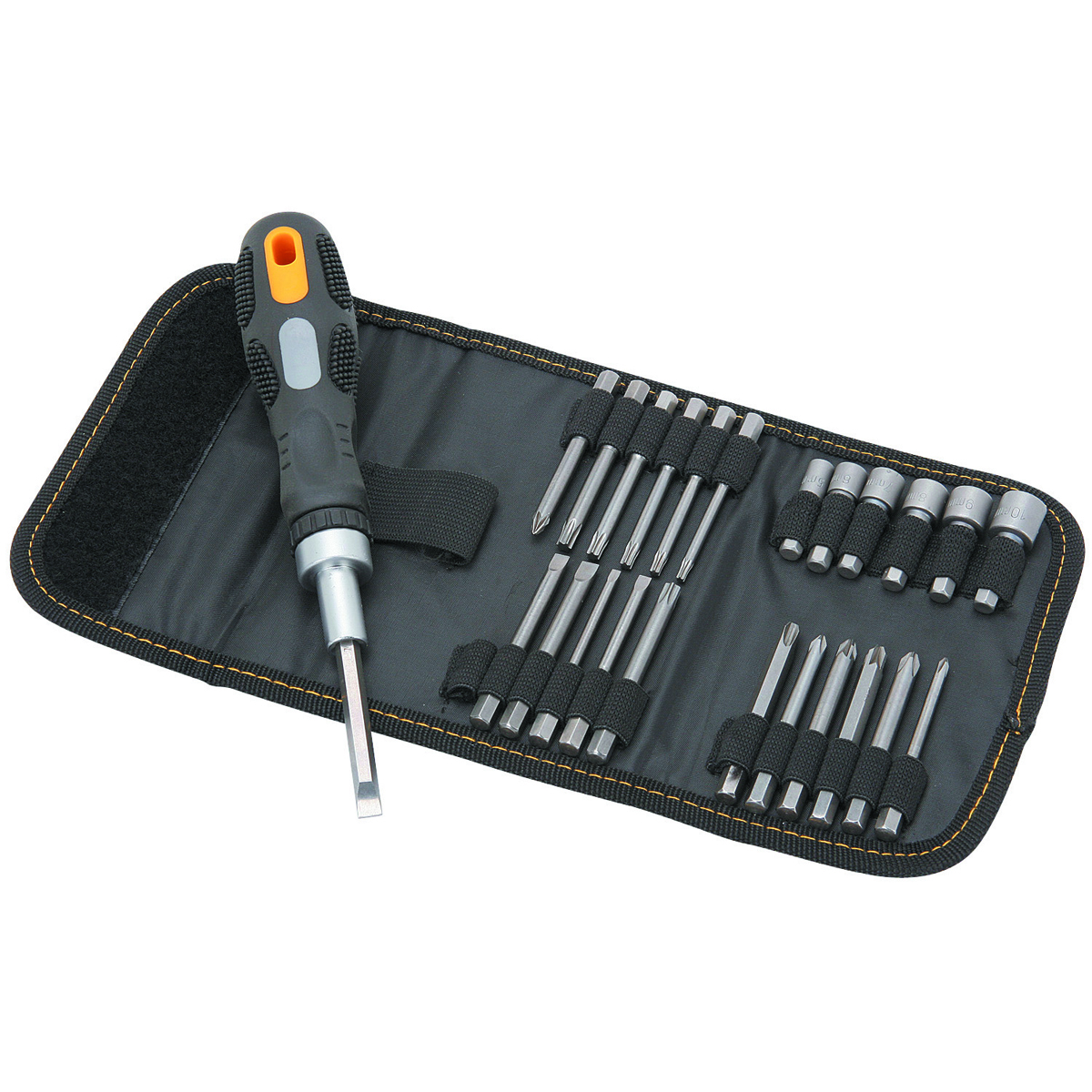 PITTSBURGH Ratcheting Screwdriver Set 26 Pc. - Item 96733