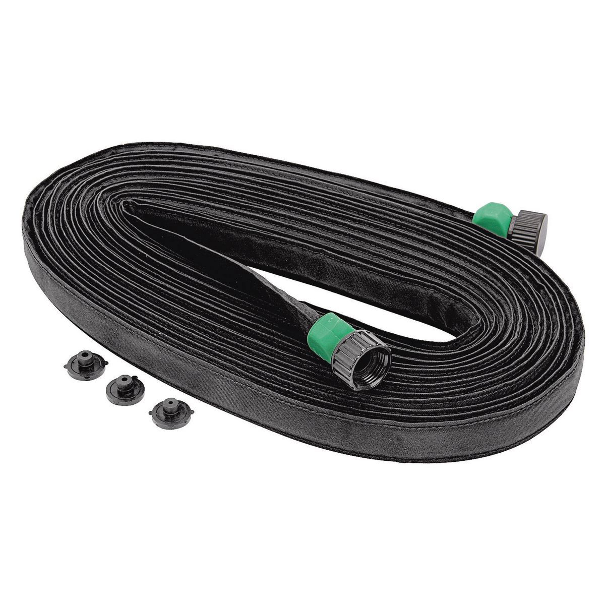 ONE STOP GARDENS 3/4 in. x 50 ft. Flat Seeper Soaker Hose - Item 97193