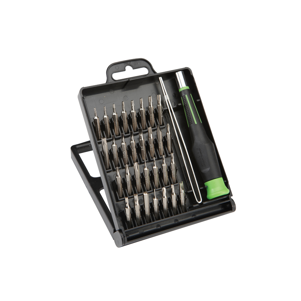 PITTSBURGH Precision Screwdriver Set with Tweezers 32 Pc. - Item 97517