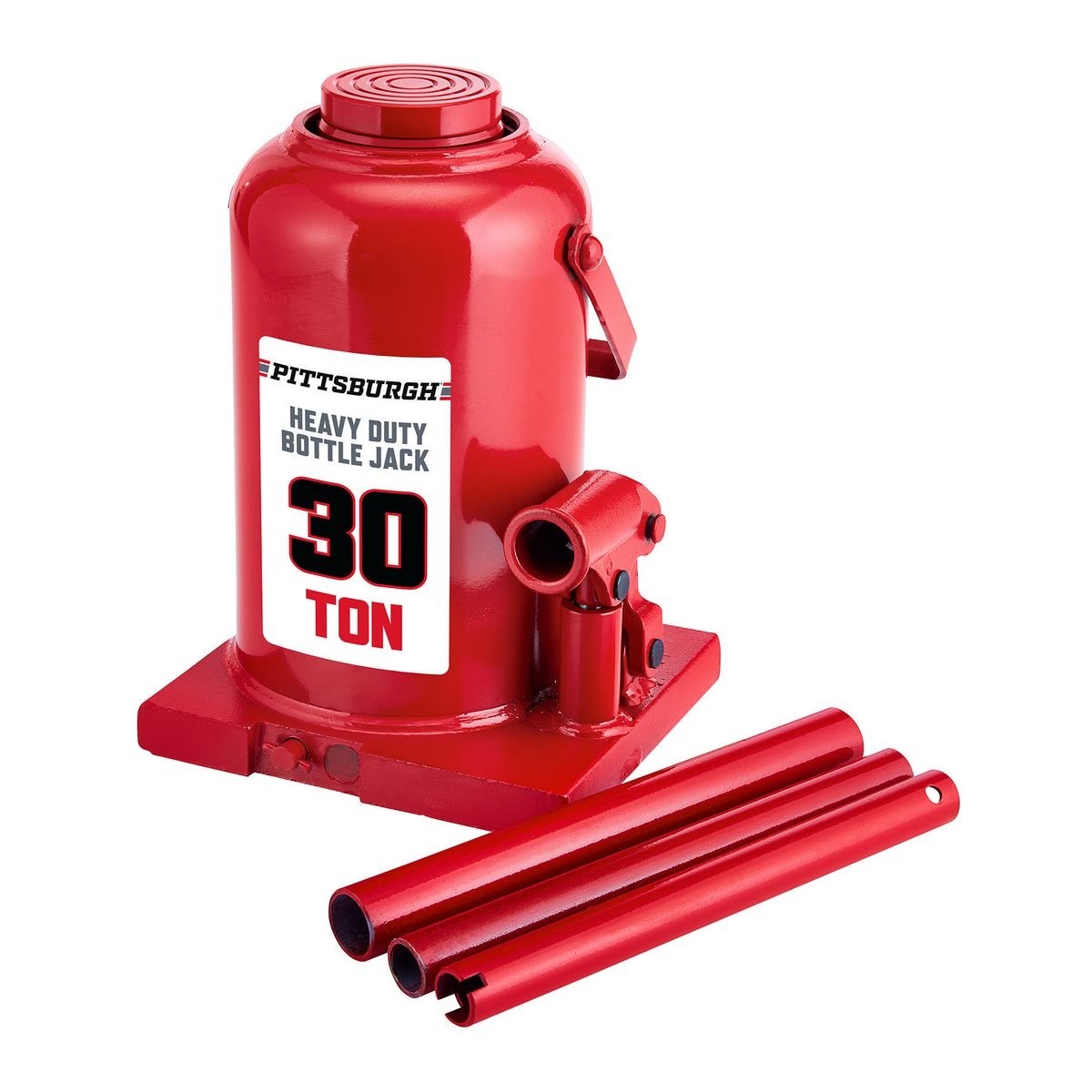 PITTSBURGH 30 Ton Hydraulic Bottle Jack – Item 56737