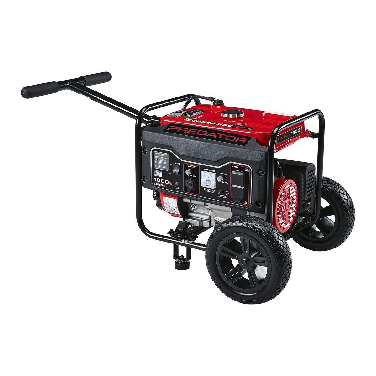 PREDATOR 1800 Watt Gas Powered Portable Generator With CO SECURE™ - Item 57064