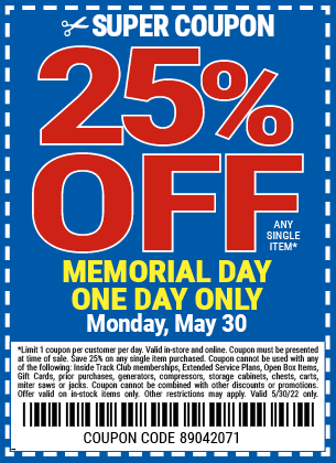 25% Off