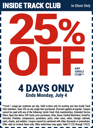 25% off