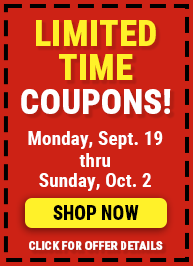 Limited Time Coupons