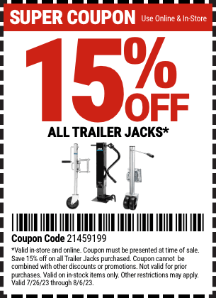 Save 15% Off