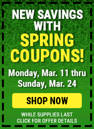 New Savings with Spring Coupons!