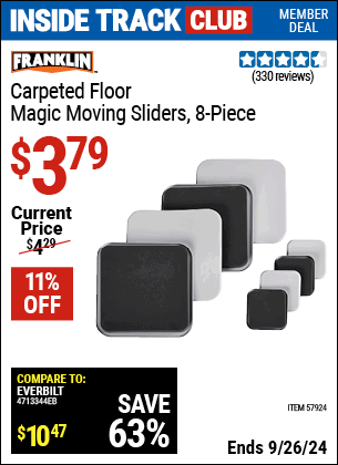 Inside Track Club members can Buy the FRANKLIN Magic Moving Sliders (Item 57924) for $3.79, valid through 9/26/2024.