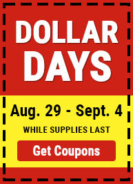 Dollar Days Coupon