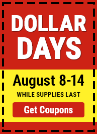 Dollar Days Coupon