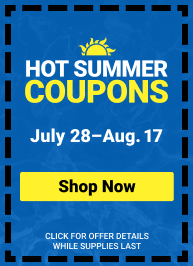 Hot Summer Coupons, Thru 8/17